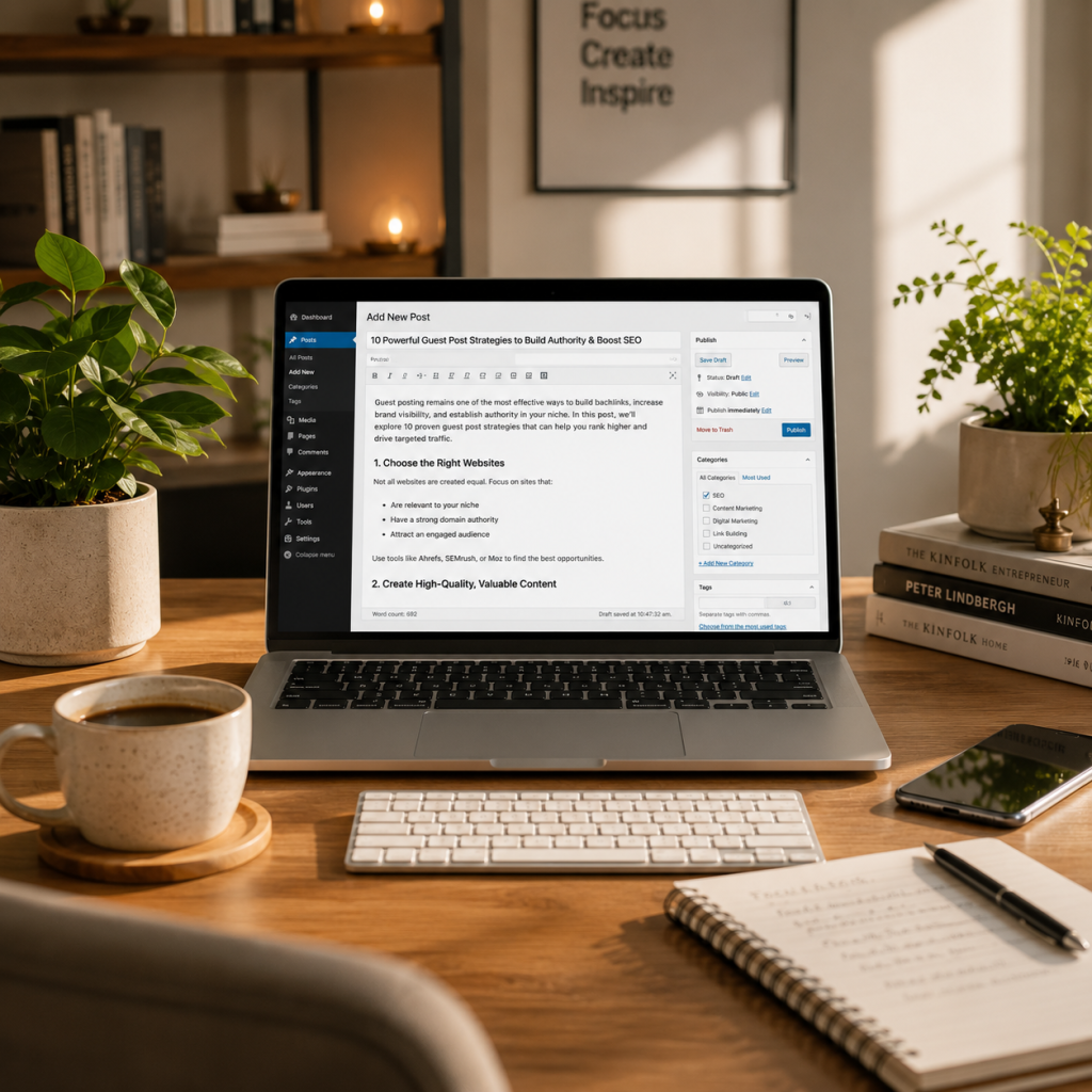 Guest Post Writing Services: Grow Traffic & Trust Fast